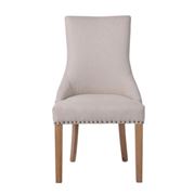 OneWorld - Bordeaux Studded Dining Chair Beige