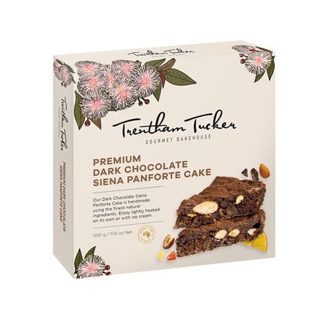 Trentham Tucker - Premium Dark Chocolate Siena Panforte Cake 500g