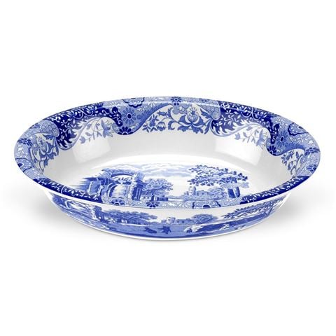 Spode Blue Italian Oval Baking Dish - Peter's of Kensington
