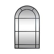 OneWorld - Iron Arched Mirror Medium Black