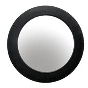 OneWorld - Dominica Rattan Mirror Black 90cm