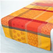 L'Ensoleillade - Valescure Red Table Runner Treated 50x154cm