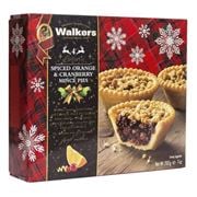 Walkers - Spiced Orange & Cranberry Mince Pies 200g