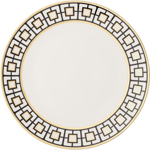Villeroy & Boch - MetroChic Signature Flat Plate Geometric Border 27cm