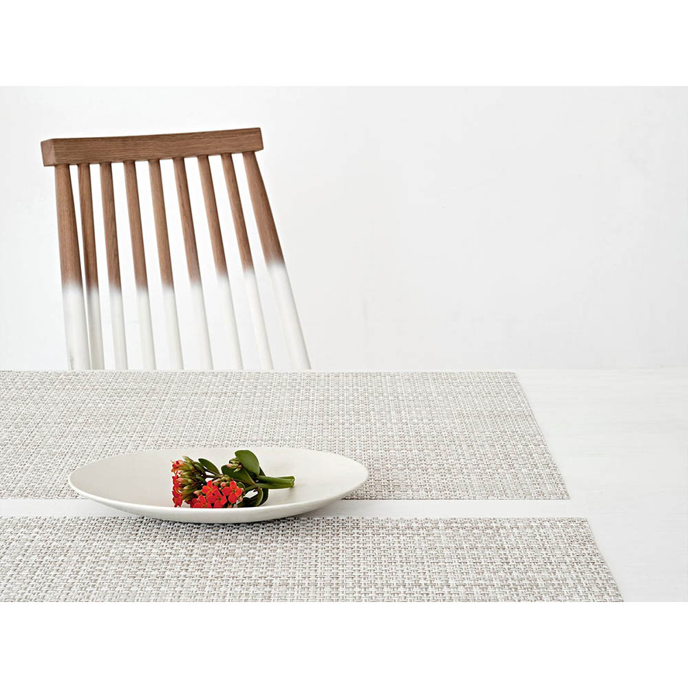 Chilewich Basketweave Rectangle Placemat Natural 36x48cm Peter's of