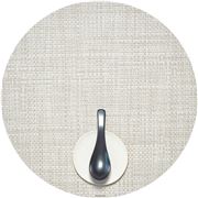 Chilewich - Basketweave Round Placemat Natural 38cm