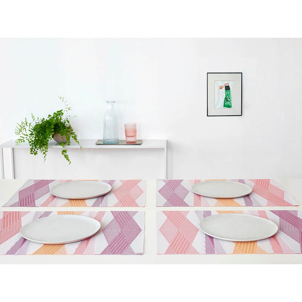 Chilewich Kimono Placemat Sherbet 48x36cm Peter's of Kensington