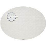 Chilewich - Bayweave Oval Placemat Vanilla 36x49cm