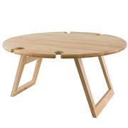 Peer Sorensen - Folding Round Picnic Table Rubberwood 50cm