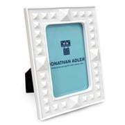 Jonathan Adler - Charade Studded Frame White 10x15cm