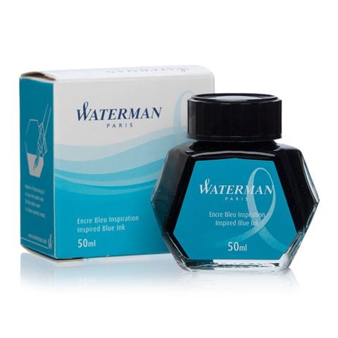 Waterman - Ink Bottle 50ml Inspired Blue