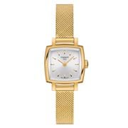 Tissot - Lovely Square S/Steel Yellow Gold PVD Watch 20x20mm