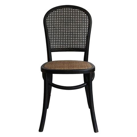 French Country - Drew Dining Chair Black