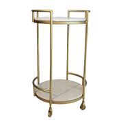 French Country - Sinclair Narrow Bar Cart