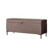 French Country - Barnes Storage Bench Chocolate
