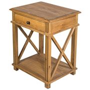 French Country - Villa Oak Bedside Table
