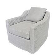 French Country - Dume Chair Soft Grey Cotton