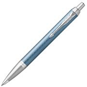 Parker - IM Premium Blue Grey with Chrome Trim Ballpoint Pen