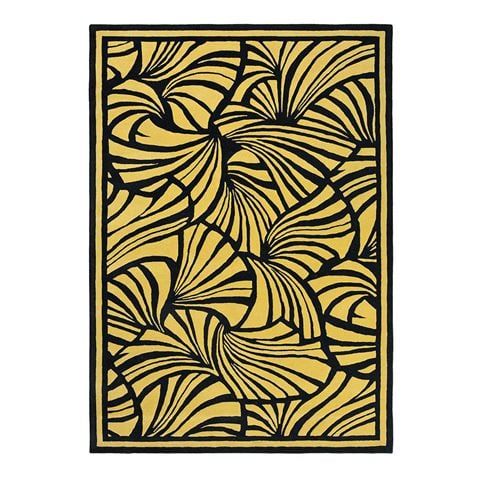 Florence Broadhurst Japanese Fans Gold 280x200cm - Peter's of Kensington