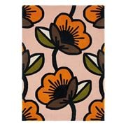 Orla Kiely - Passion Flower Pink Pure New Wool Rug 280x200cm