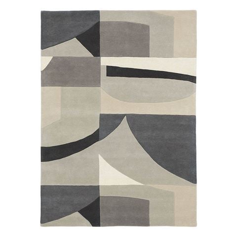 Harlequin Bodega Stone Geometric Rug 280x200cm - Peter's of Kensington