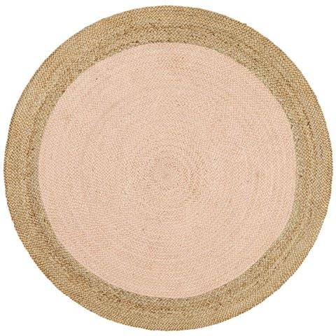 Tapete Rug - Polo Rug Round Pink/Natural 240cm