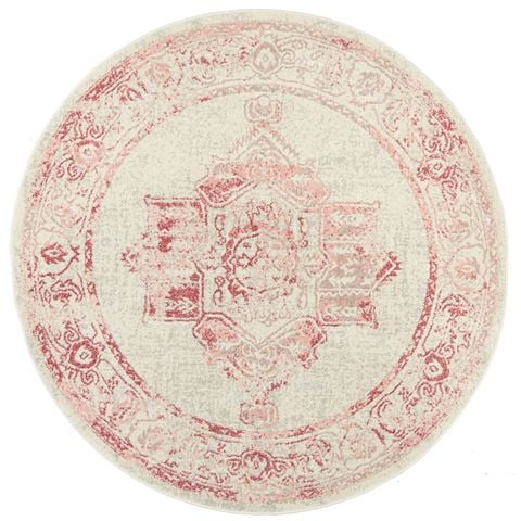 Tapete Rug Avenue Bohemian Rug Rose 150x150cm - Peter's of Kensington