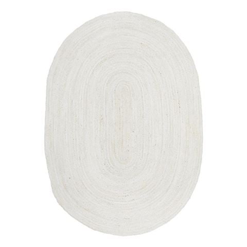 Tapete Rug Bondi Oval Rug White 280x190cm - Peter's of Kensington