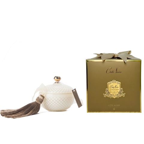 Cote Noire - L.E. Art Deco Candle In Cream Blonde Vanilla