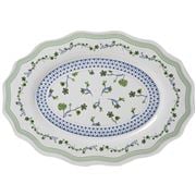 The Enchanted Home - Floral Melamine Lge Serving Tray 45.7cm