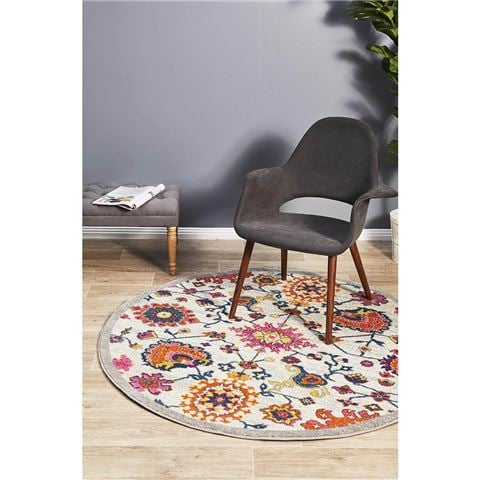 Tapete Rug - Babylon Wildflower Round Rug 150x150cm