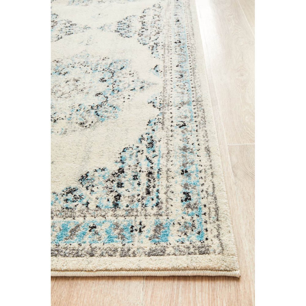 Tapete Rug Off White Bohemian Rug 300x80cm Peter's of Kensington