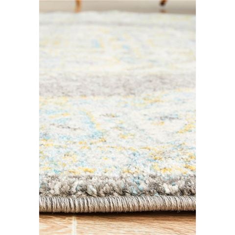 Tapete Rug Century Bohemian Rug Grey Multi 240x240cm - Peter's of Kensington