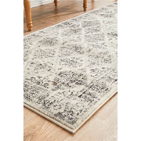 Tapete Rug Century Bohemian Rug Grey 400x80cm - Peter's of Kensington