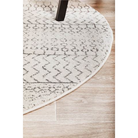 Tapete Rug Chrome Harper Rug Silver 150x150cm - Peter's of Kensington