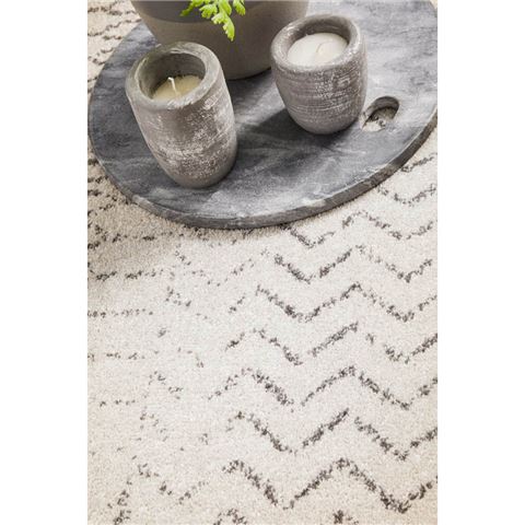 Tapete Rug - Chrome Harper Rug Silver 230x160cm