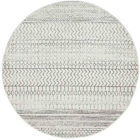 Tapete Rug Chrome Harper Rug Silver 240x240cm - Peter's of Kensington