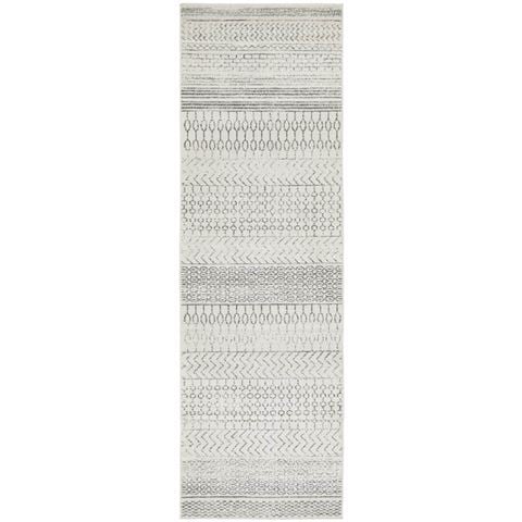Tapete Rug Chrome Harper Rug Silver 400x80cm - Peter's of Kensington