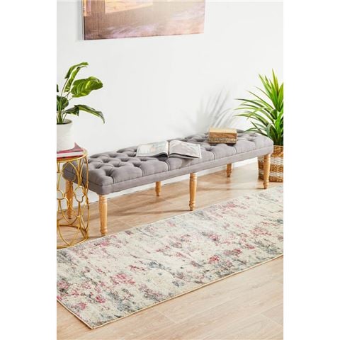 Tapete Rug - Dream Scape Abstract Runner Rug Stone 400x80cm