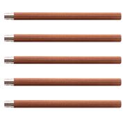 Faber - Graf VF Superior No V Pocket Pencils Brown 5pce