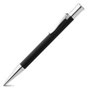 Faber-Castell - Guilloche Black & Rhodium Ballpoint Pen
