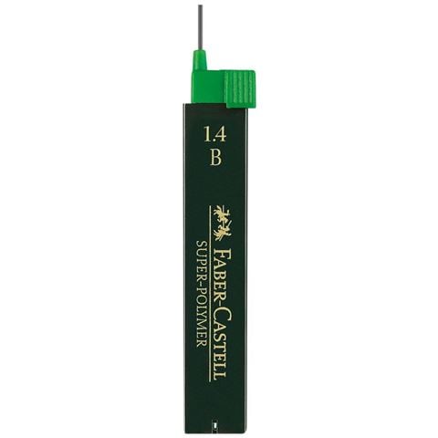 Faber-Castell Lead Refills 1.4mm B Set 6pce - Peter's of Kensington