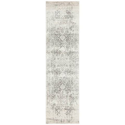 Tapete Rug Evoke Glam Runner Rug Grey 400x80cm - Peter's of Kensington