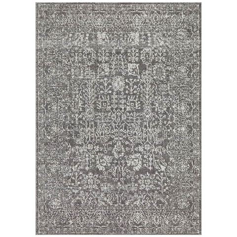 Tapete Rug Evoke Fleur Rug Grey 290x200cm - Peter's of Kensington