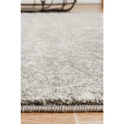Tapete Rug Evoke Fleur Runner Rug Grey 500x80cm - Peter's of Kensington