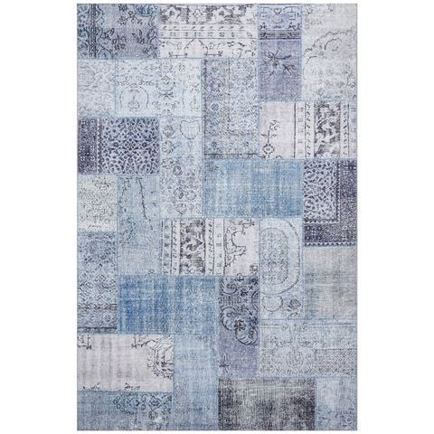 Tapete Rug Illusions Patchwork Look Printed Rug 220x150cm - Peter's of Kensington