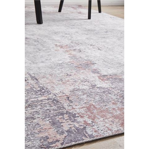 Tapete Rug Illusions Silk Look Printed Rug Blush 220x150 - Peter's of Kensington