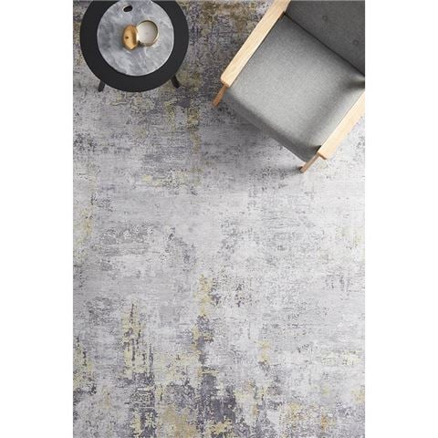 Tapete Rug Illusions Silk Look Printed Rug Gold 220x150cm - Peter's of Kensington