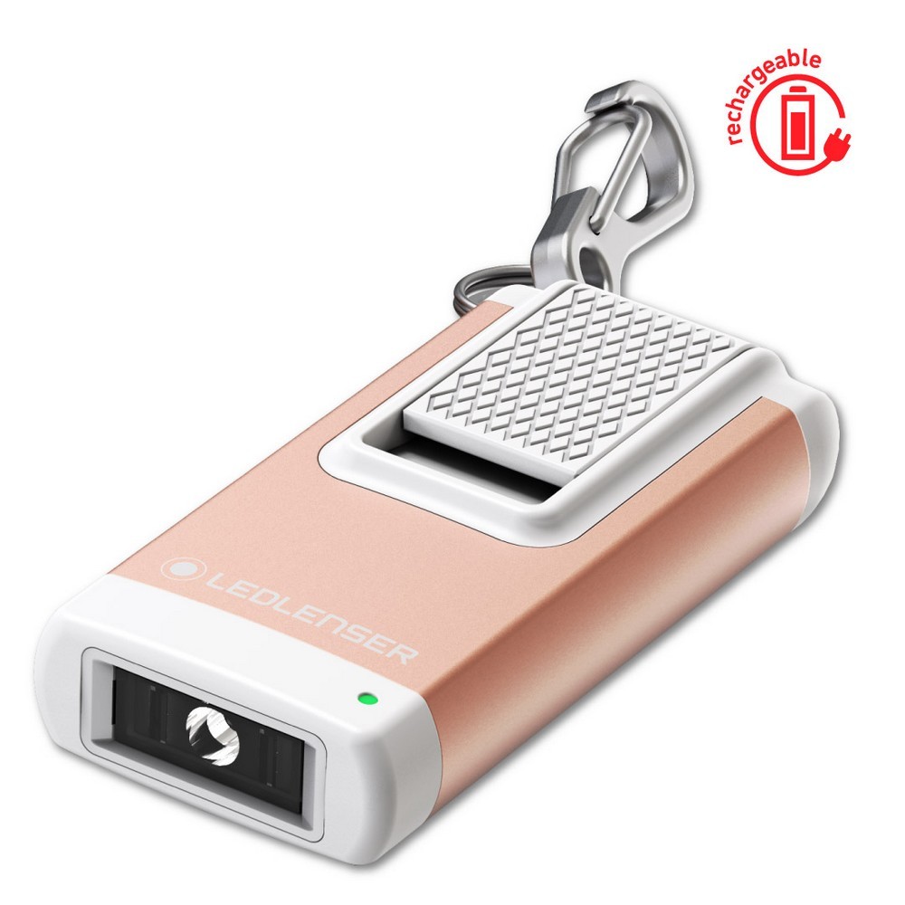 Led Lenser K6R Keychain Light Safety Alarm Rose Gold Peter's of Kensington