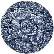 Burleigh - Ink Blue Hibiscus Plate 21.5cm